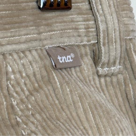 Aritzia TNA Corduroy pants - beige/tan, size 00 - Picture 5 of 9